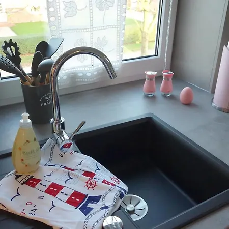 Ferienwohnung Sternenkieker Krummhörn Exterior foto